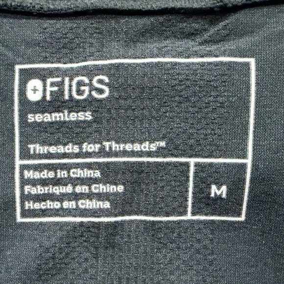 Figs Salta Underscrub Tops - Bonsai and Navy - Picture 3 of 5